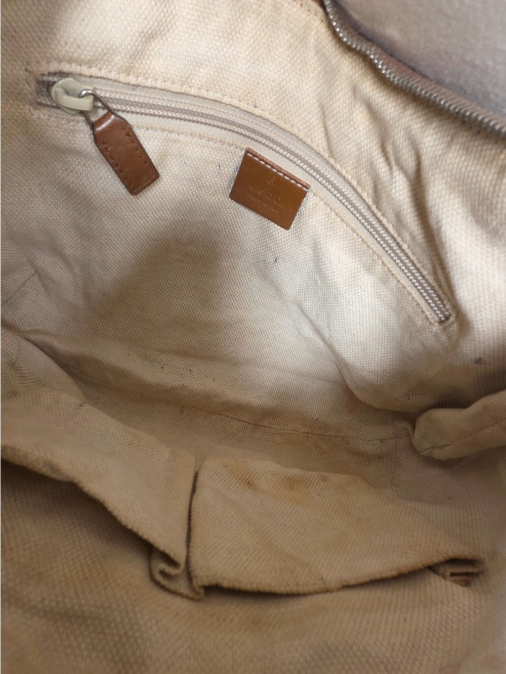 Gucci Pre-Owned Authentic Hobo Bag Monogram Canvas - callouts! - Picture 3 of 9